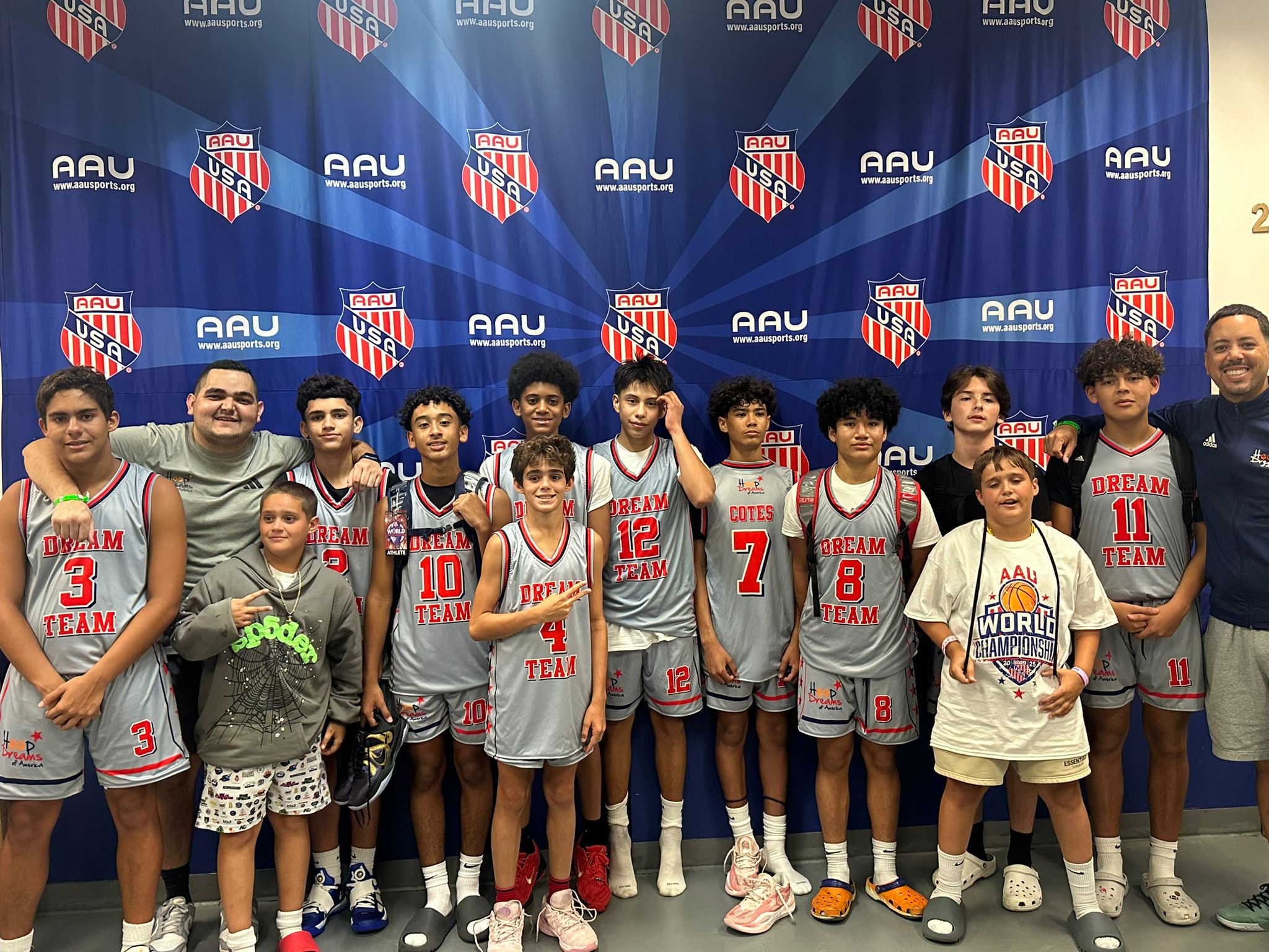 4th grade finishing 8th place at AAU World Championships