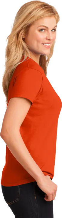 Ladies 100% Cotton T-Shirt