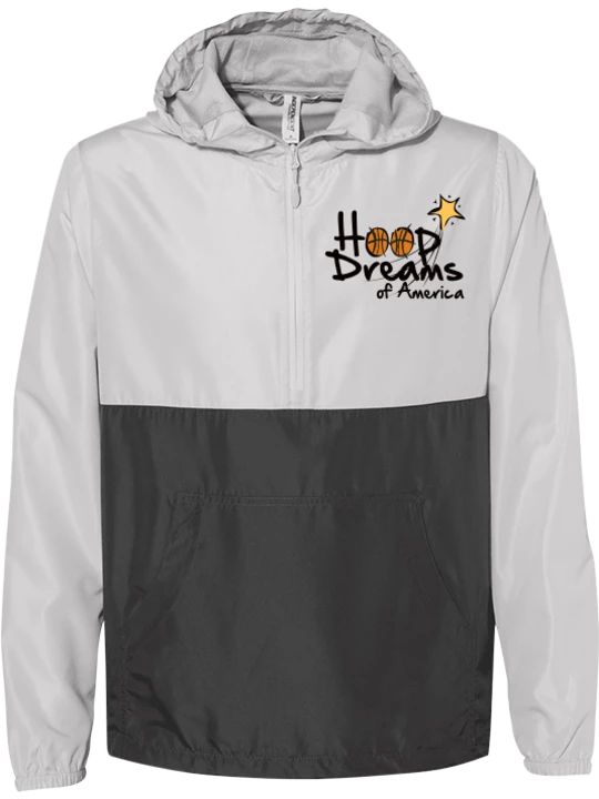 Quarter-Zip Windbreaker Jacket