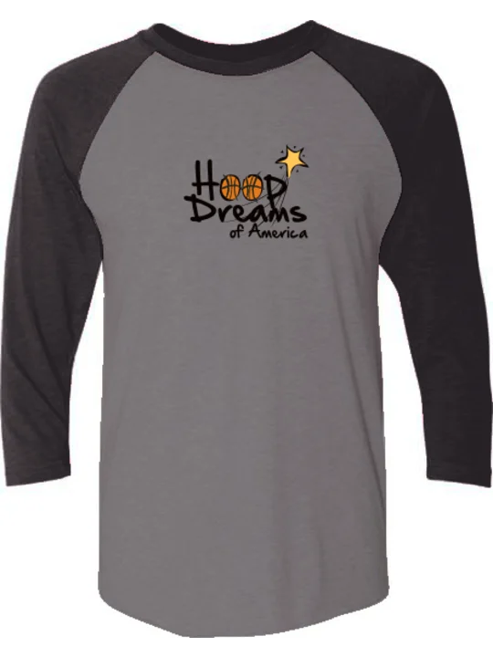 Triblend Three Quarter Raglan T-Shirt
