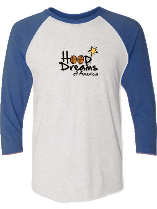 Triblend Three Quarter Raglan T-Shirt